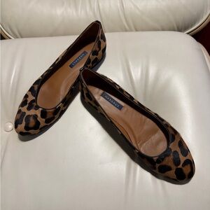 Margaux Brown Leopard Print Flats